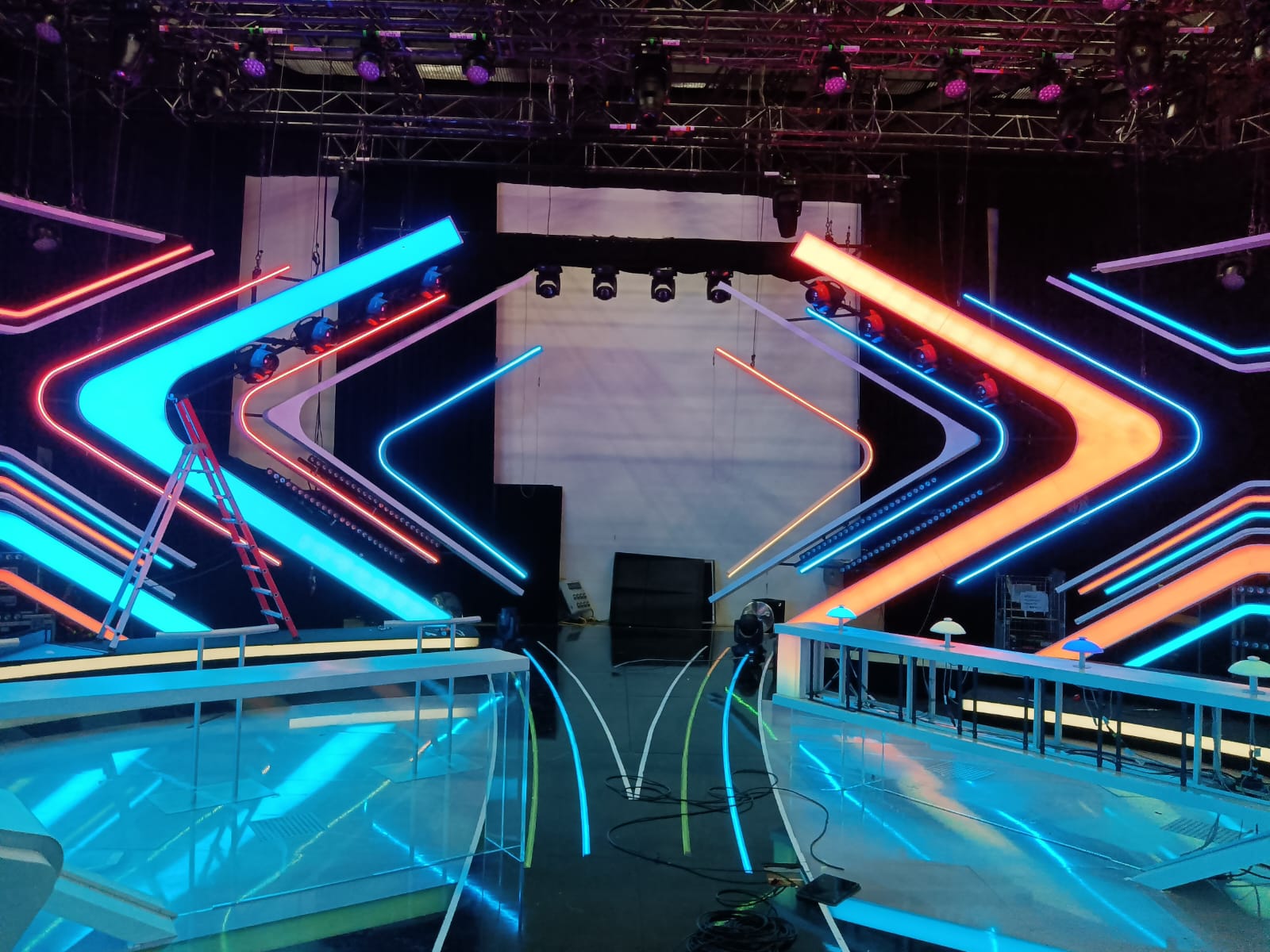 Création d'une structure LED pour plateau TV